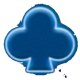 neon party blue club symbol icon