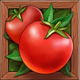 nuclear tumble tomato symbol icon