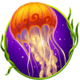 ocean magic jellyfish symbol icon