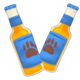 oktobearfest beer bottles symbol icon