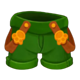 oktobearfest green shorts symbol icon