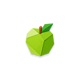 origami quest apple symbol icon
