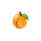 origami quest peach symbol icon