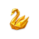 origami quest swan symbol icon