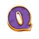 ostrich luck q symbol icon