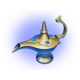 ottoman treasures lamp symbol icon