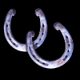 outlaw waysfecta horseshoes symbol icon