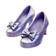 oz golden trail sparkly shoes symbol icon