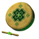 padric and pixie irish drum symbol icon