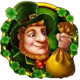 padric and pixie leprechaun gold symbol icon