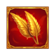 phoenix infernal win gold feathers symbol icon
