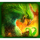 phoenix kingdom extra burst emerald phoenix symbol icon