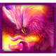 phoenix kingdom extra burst pink phoenix symbol icon