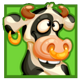piggy balloons cartoon cow symbol icon