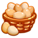 piggy balloons egg basket symbol icon