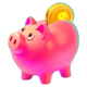 piggy bank fortune pusher piggy bank 3 symbol icon