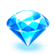 piggy bank stash diamond symbol icon