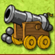 pirate 2 cannon symbol icon