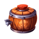 pirate coins wheel barrel symbol icon