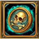 pirates cove plunder gold skull coin symbol icon