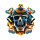 pirates plenty skull symbol icon