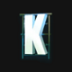 platooners k letter symbol icon