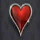 playboy gold heart symbol icon