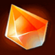 playtech hot gems orange jewel symbol icon