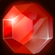 playtech hot gems red jewel symbol icon