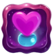 polar payout paradise heart symbol icon