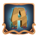 poseidon jackpot a symbol icon