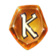 power of asgard hold and win k symbol icon