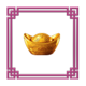 prosperity deluxeways gold ingot symbol icon