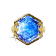 quadruple da vinci diamonds features blue symbol icon