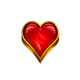 racetrack riches megaboard heart symbol icon