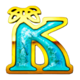 rainbow riches deluxe k symbol icon