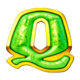 rainbow riches deluxe q symbol icon