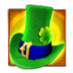 rainbow riches locomotion hat symbol icon