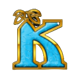 rainbow riches locomotion k symbol icon