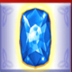 rainbow riches megaways sapphire symbol icon