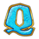 rainbow riches q symbol icon