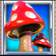 rainbow riches reels of gold mushroom symbol icon
