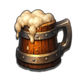 rainbow rush mug symbol icon