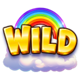 rainbow rush wild symbol icon