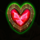 rainbow stacks heart symbol icon