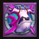 razor returns purple shark symbol icon