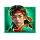 red dragon sails character portrait symbol icon