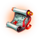 red dragon sails treasure map symbol icon