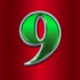 red fortune 9 symbol icon
