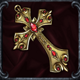 red rose sanctuary crucifix symbol icon
